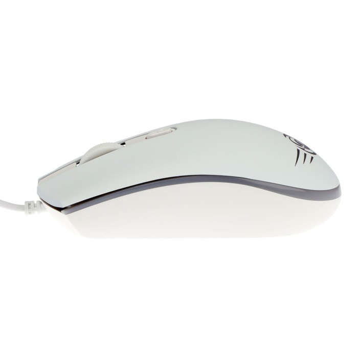 Мышь Dialog MGK-07U WHITE Gan-Kata, игровая, проводная, подсветка, 1600 dpi, USB, белая