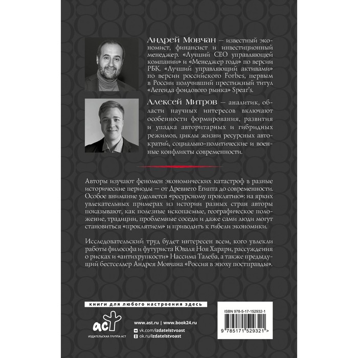 

ПрОклятые экономики. Мовчан А.А., Митров А.О.
