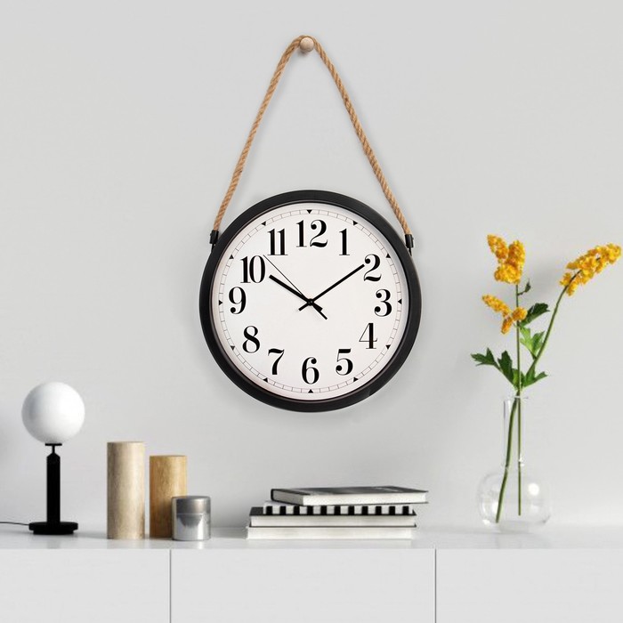 фото Часы настенные "антураж", d часов-40 см, d циферблата 36 см, дискретный ход