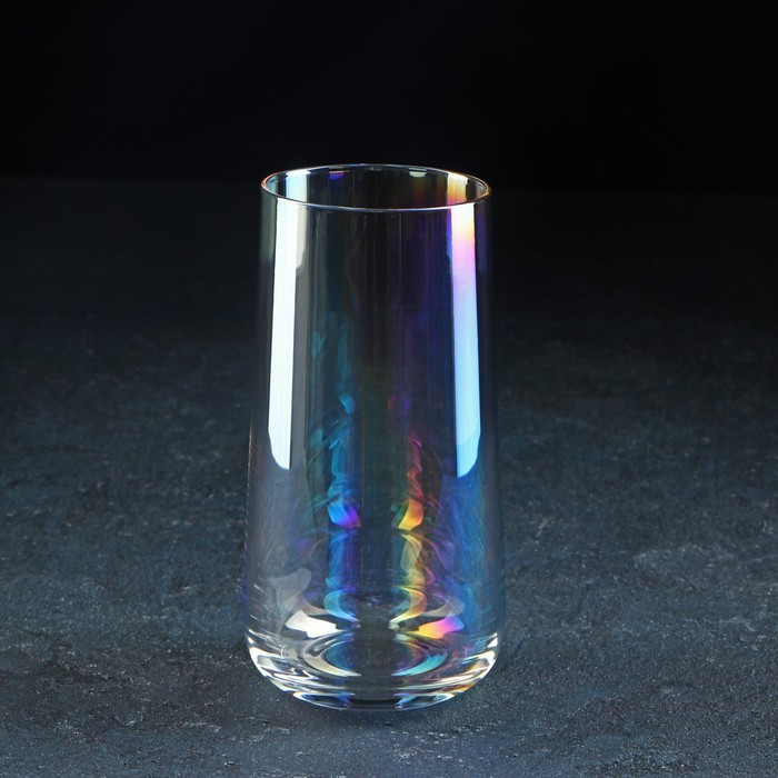 Стакан стеклянный «Генуя», 500 мл, цвет перламутровый стакан стеклянный низкий талон 420 мл цвет перламутровый