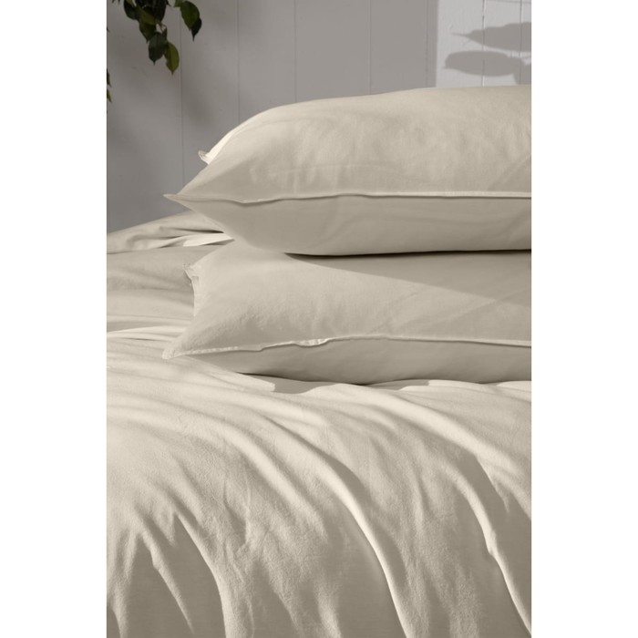 

КПБ Natural Stone Washed, размер 240х260 см, 200х220 см, 50х70 см, цвет бежевый