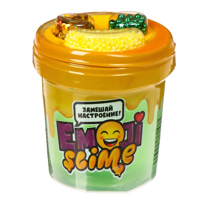 

Слайм «Slime Emoji» 120 мл, зелёный