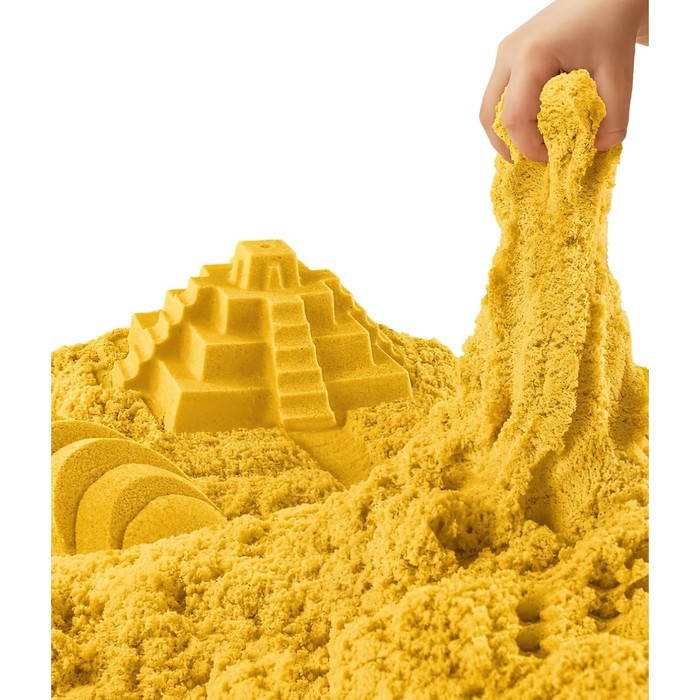 Космический песок, 1 кг, жёлтый