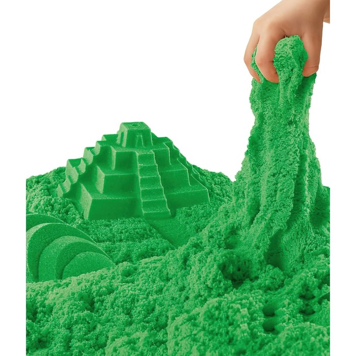 

Космический песок, 500 г, зелёный