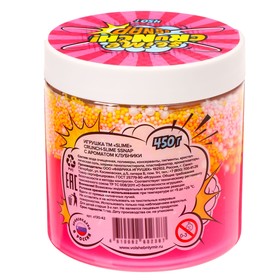 

Слайм ТМ «Slime» Crunch-slime Ssnap с ароматом клубники 450 г
