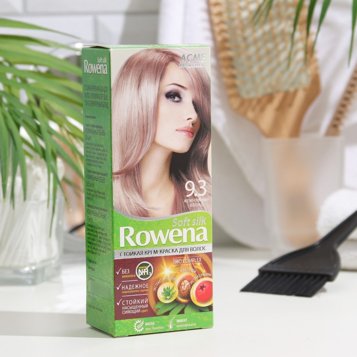 

Крем-краска для волос Rowena Soft Silk 9.3 жемчужный блонд, 135 мл