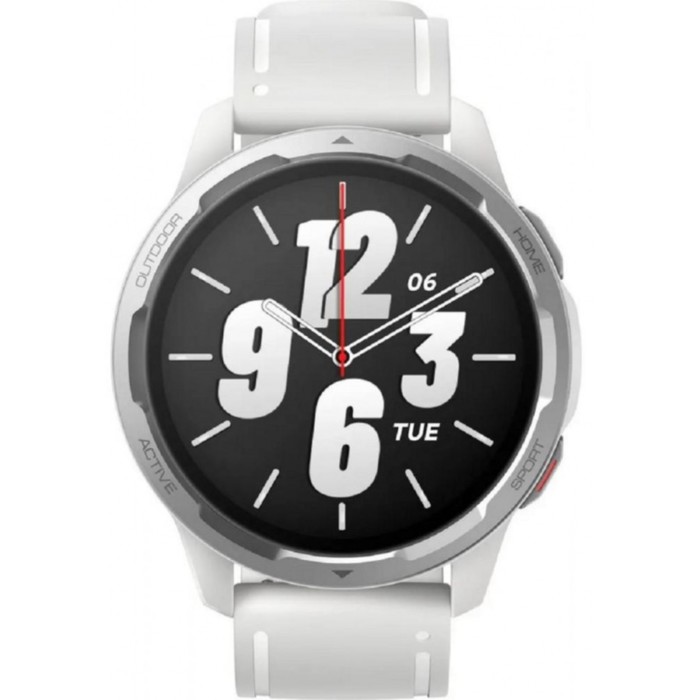 Смарт-часы Xiaomi Watch S1 Active GL (BHR5381GL), 1.43, Amoled, BT, GPS, 470 мАч, белые смарт часы xiaomi watch s1 active gl moon white bhr5381gl