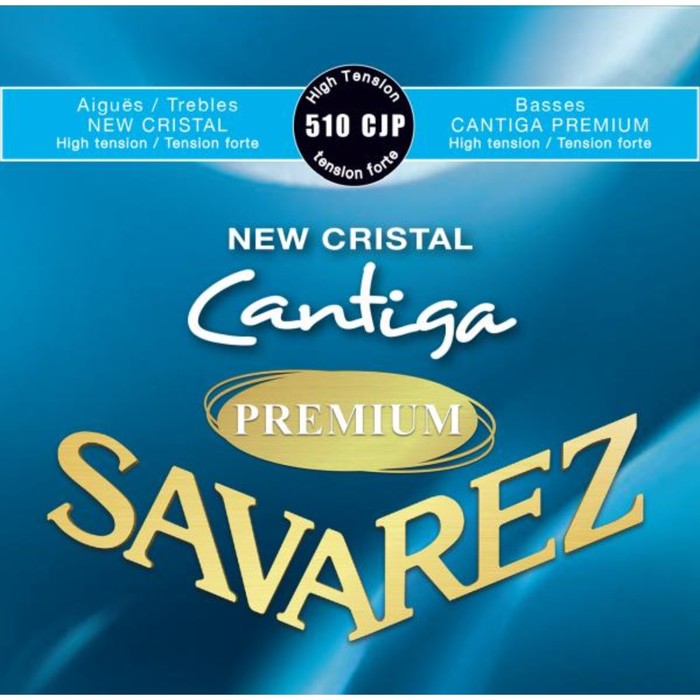 

Комплект струн для классической гитары 510CJP New Cristal Cantiga Premium сильное натяж