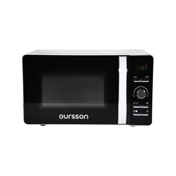 Микроволновая печь Oursson MD2033/WH, 700 Вт, 20 л, белая микроволновая печь свч oursson md2033 bl черный