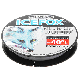 

Леска зимняя Balsax Ice Fox, 0,14 мм, длина 30 м