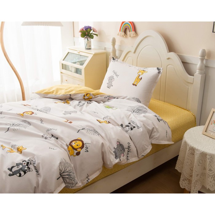 

Постельное бельё детское «Зверушки», размер 160х230 см, 160х220 см, 50х70 см