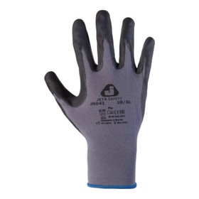 

Перчатки защитные Jeta Safety, пенонитриловое покрытие, серые, размер M, уп. 12 пар