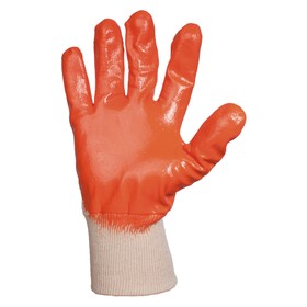 

Перчатки защитные Jeta Safety, нитриловое покрытие 3/4, оранжевые, размер XL, уп. 12 пар