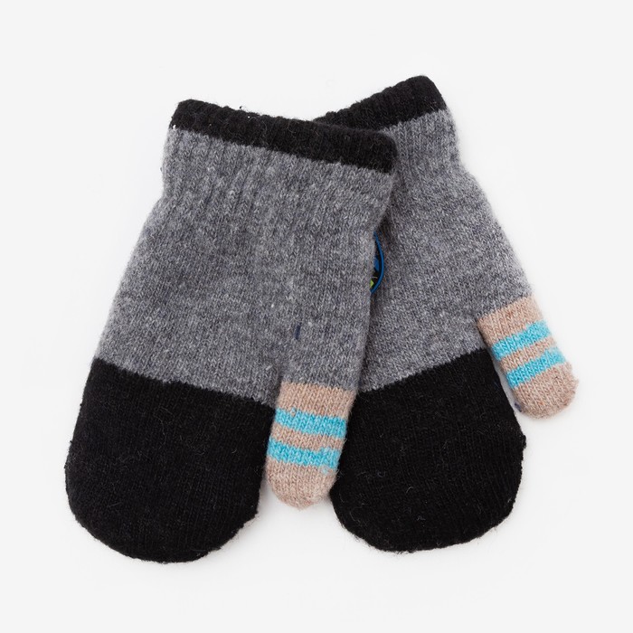 

Варежки двойные детские, цвет МИКС, 3-5 лет