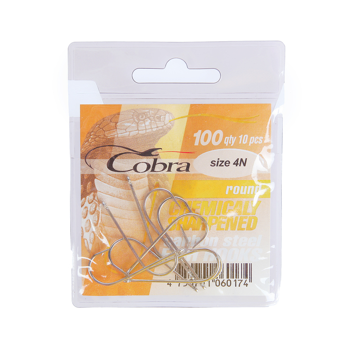 Крючок "COBRA" 100 N-04 (набор 10 шт.)