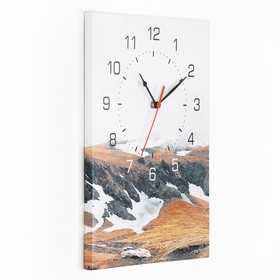 

Часы-картина настенные "Горы", плавный ход, 30 х 40 см, 1 АА