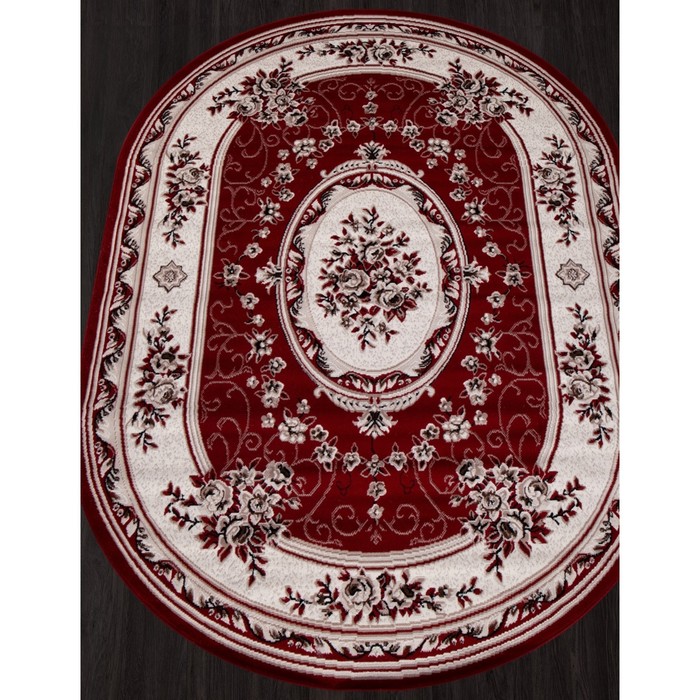 

Ковёр овальный Merinos Gavana, размер 150x400 см, цвет red