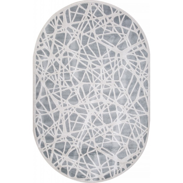 

Ковёр овальный Merinos Miranda, размер 150x300 см, цвет blue-cream