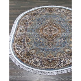 

Ковёр овальный Shahreza d414, размер 160x300 см, blue