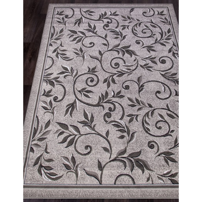 

Ковёр прямоугольный Silver D230, размер 80x150 см, light gray