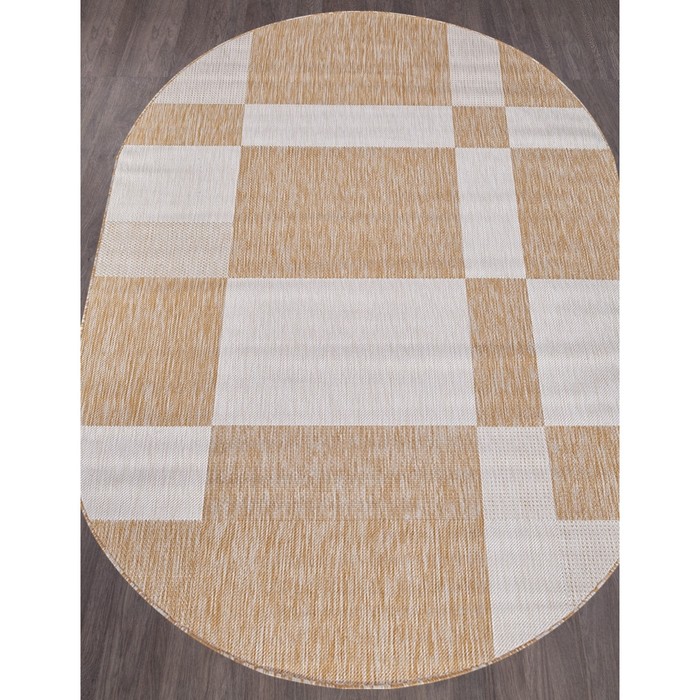 

Ковёр овальный Vegas S005, размер 160x230 см, beige