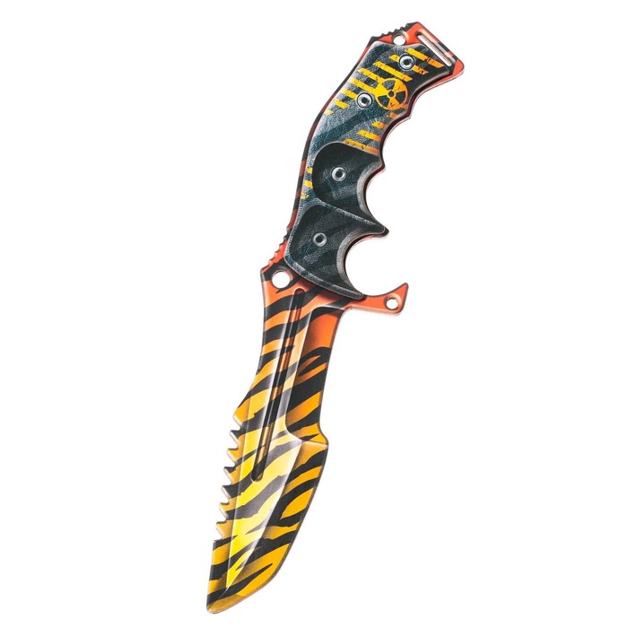Сувенир деревянный нож охотничий "Тигр", 25 см