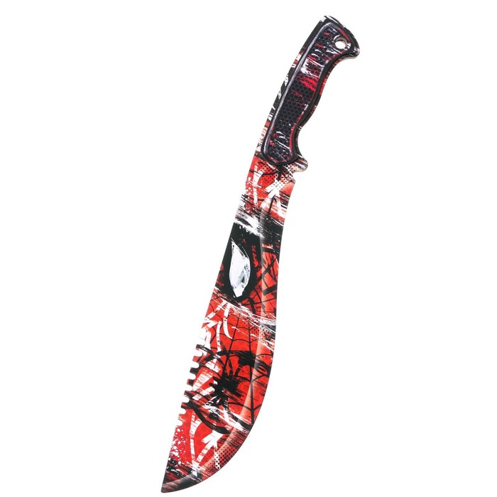 Сувенир деревянный нож мачете "Паук", 65 см