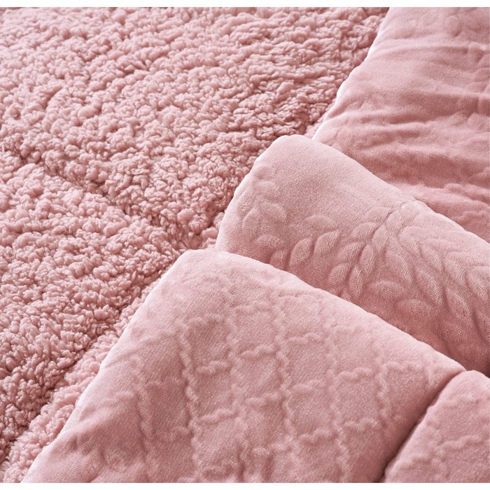 Плед-покрывало Aramis, размер 160х220 см, цвет розовый