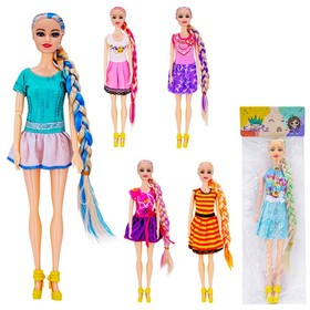 

Кукла с длинными волосами, МИКС