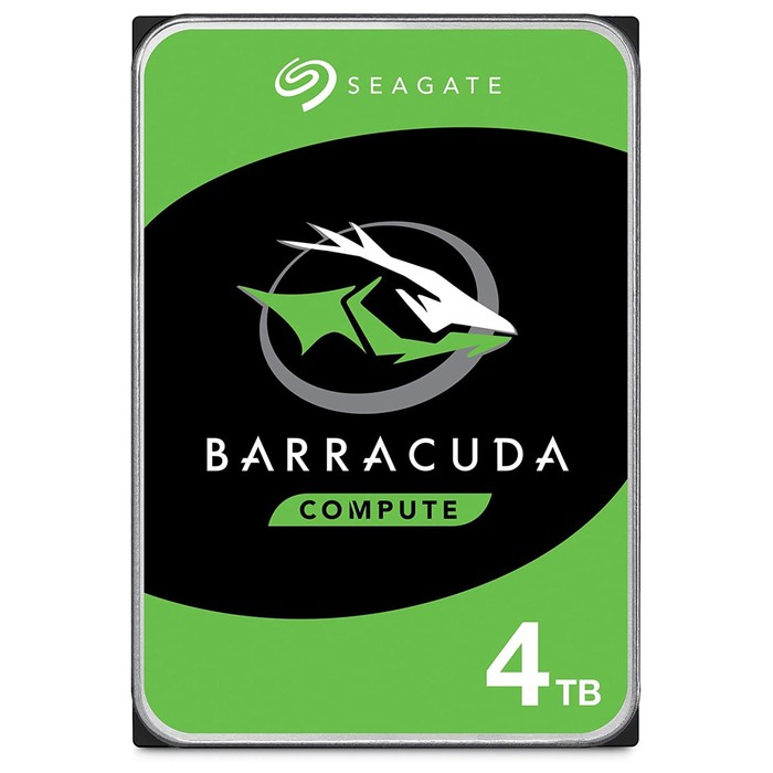 Жесткий диск Seagate SATA-III, 4Tb, ST4000DM004 Barracuda, 5400rpm, 256Mb, 3.5 жесткий диск 4000gb seagate sata 6gbit s barracuda 256mb st4000dm004