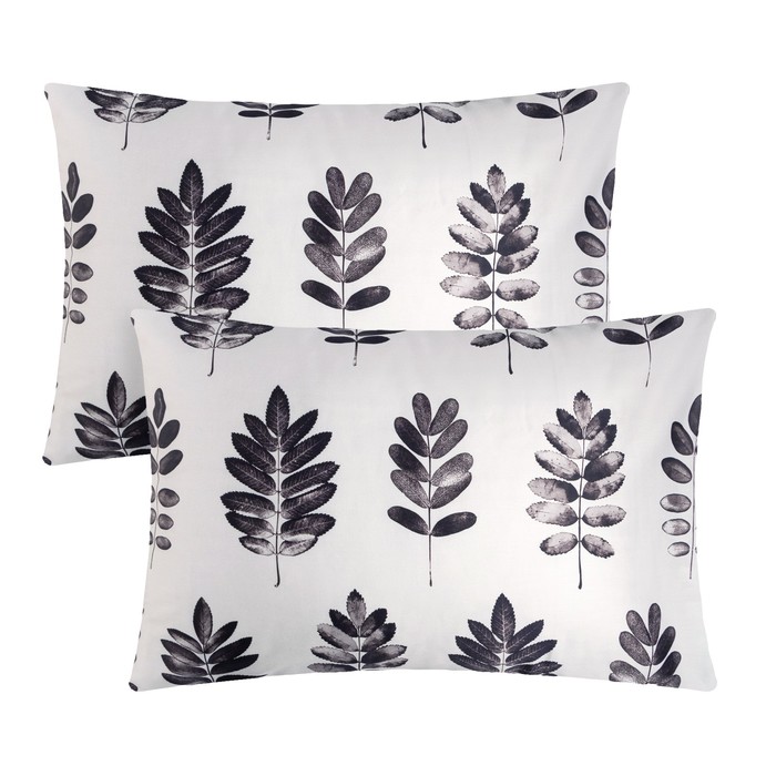 

Комплект наволочек Этель Natural print, 50х70 см-2 шт, 100%хлопок, мако-сатин