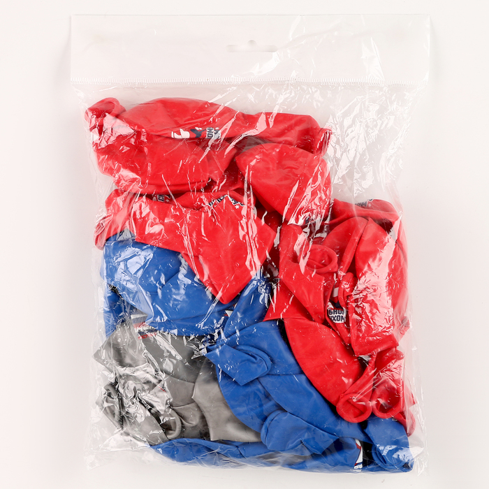 

Шар латексный 12" "С 23 февраля", сильному духом, 1 ст. цв., Пастель МИКС, набор 50 шт.