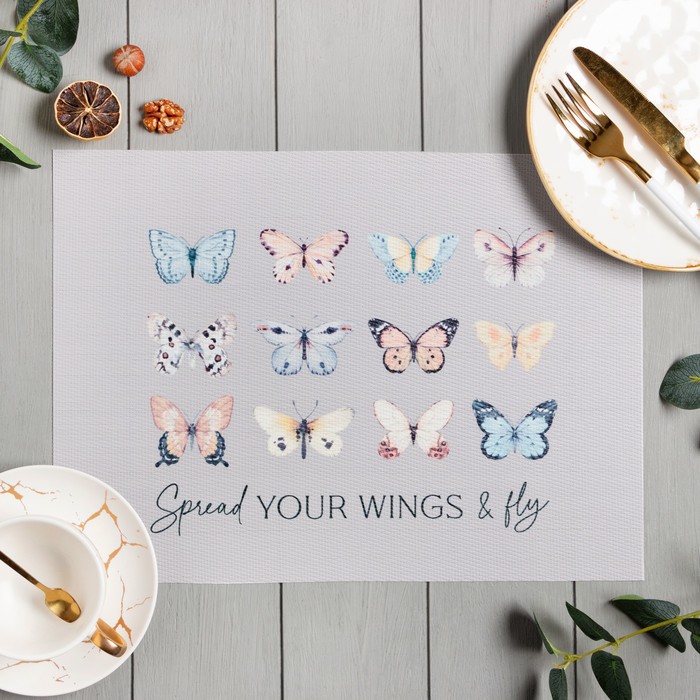 

Салфетка на стол Доляна "You Wings" ПВХ 40*29см
