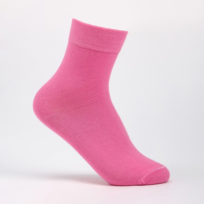 Носки детские Junior, цвет розовый, размер 20