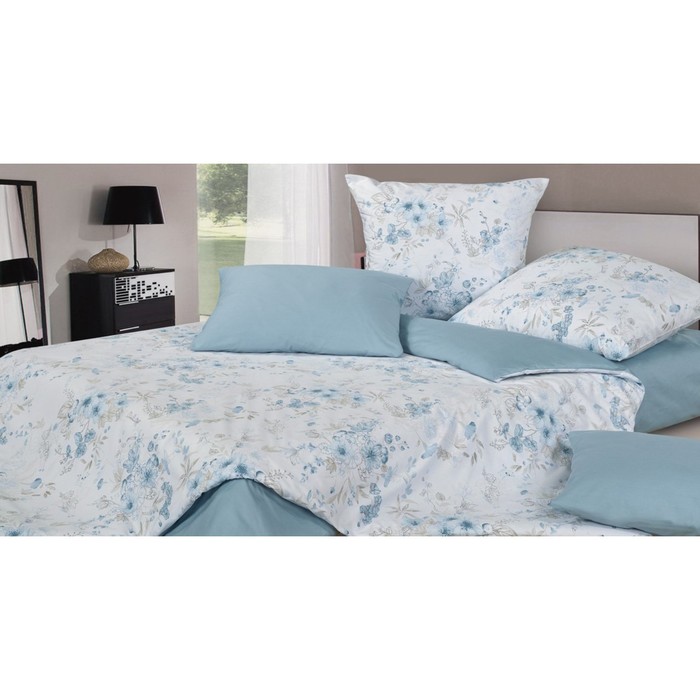 фото Постельное бельё 1.5 сп «маргаритки», размер 150х215 см, 145х215 см, 70х70 см - 2 шт ecotex