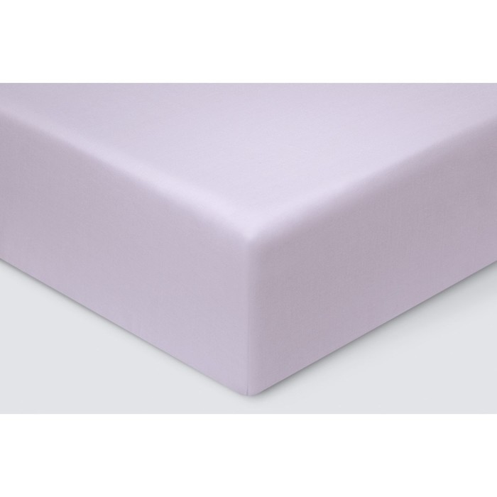 фото Простыня на резинке «моноспейс», размер 160х200х23 см, цвет сиреневый ecotex
