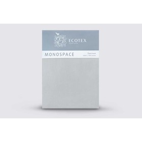 Простыня 1.5 сп «Моноспейс», размер 150х215 см, цвет серый