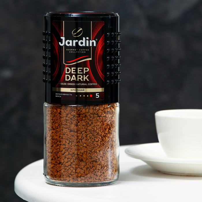 Кофе растворимый ЖАРДИН Дип Дарк, 95 г жардин капсулы кофе ваниллиа жардин