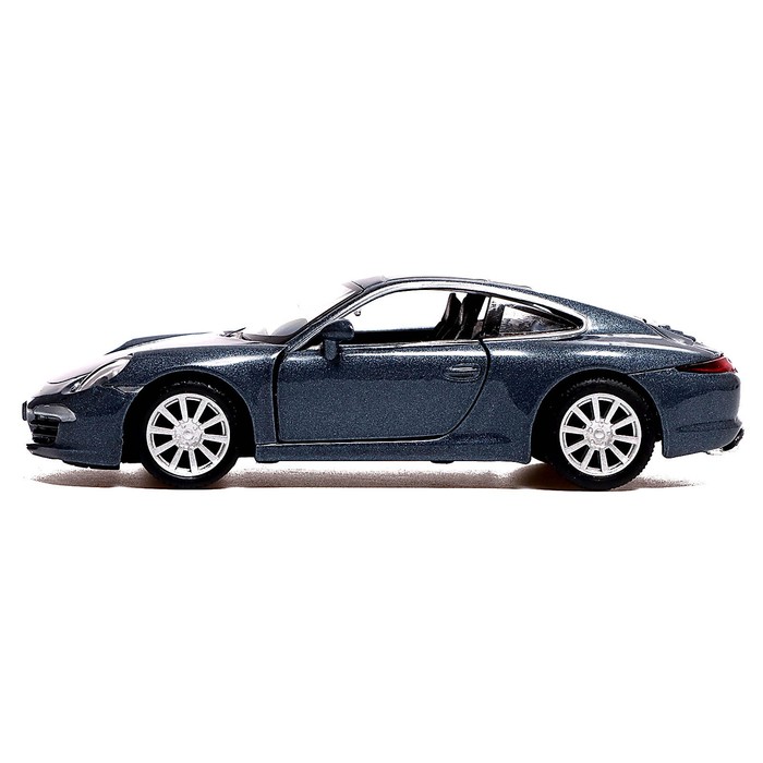 

Машина металлическая PORSCHE 911 CARRERA S, 1:32, открываются двери, инерция, цвет серый