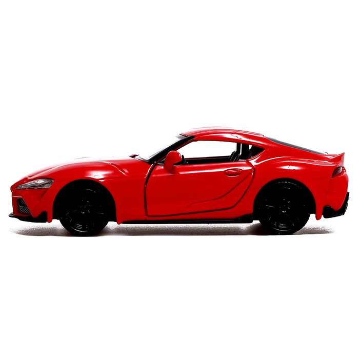 

Машина металлическая TOYOTA SUPRA, 1:32, открываются двери, инерция, цвет красный
