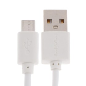 

Кабель Maimi M215, microUSB - USB, 2 А, 1 м, белый