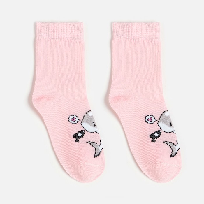 Носки детские, цвет светло-розовый, размер 12-14 носки детские цвет светло розовый размер 12 14