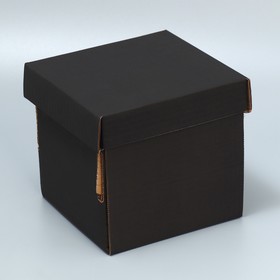 Складная коробка «Черная», 15х15х15 см