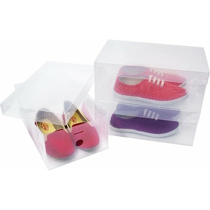 Короб для хранения обуви MILANO, 5 коробок короб для хранения обуви вельвет д350 ш250 в160 серый
