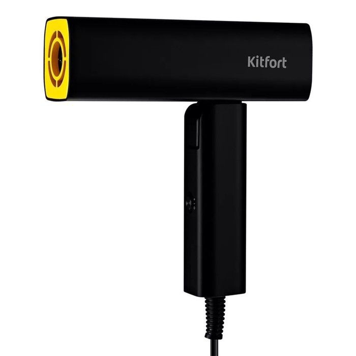 Фен Kitfort КТ-3238-1, 800 Вт, 2 скорости, чёрно-жёлтый