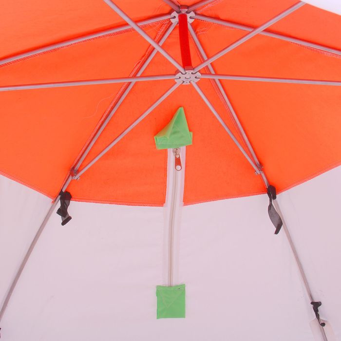 Палатка «Медведь» 3 местная, 6 лучей, оксфорд 210, верх брезент