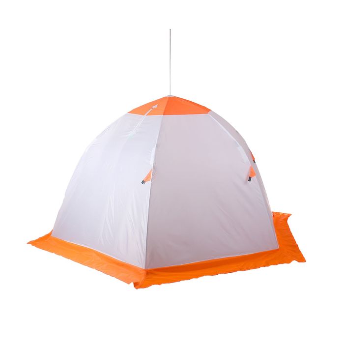 Палатка «Медведь» 3 местная, 6 лучей, оксфорд 210, верх брезент