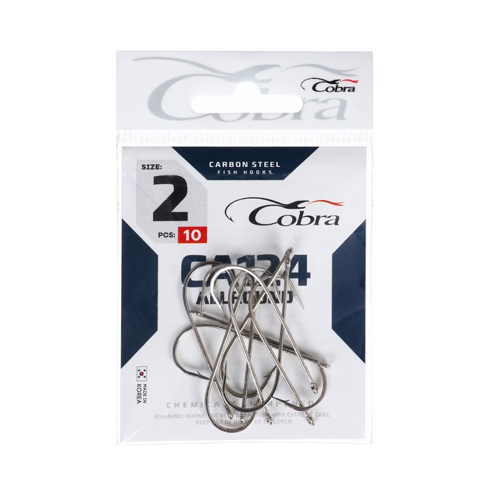 Крючок "COBRA" 100 N-02 (набор 10 шт.)
