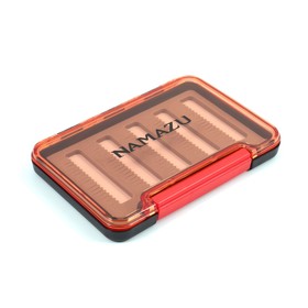 Коробка для мормышек и мелких аксессуаров, Namazu Slim Box, тип A, 137х95х16 мм.