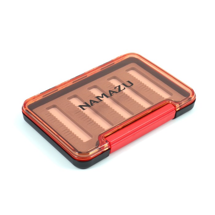 Коробка для мормышек и мелких аксессуаров, Namazu Slim Box, тип A, 137 х 95 х 16 мм